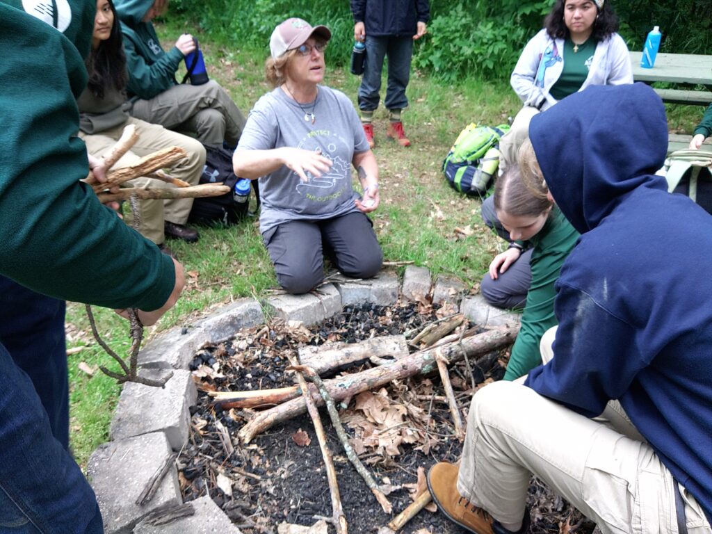 WisCorps Leave No Trace Training with Kristy Brown