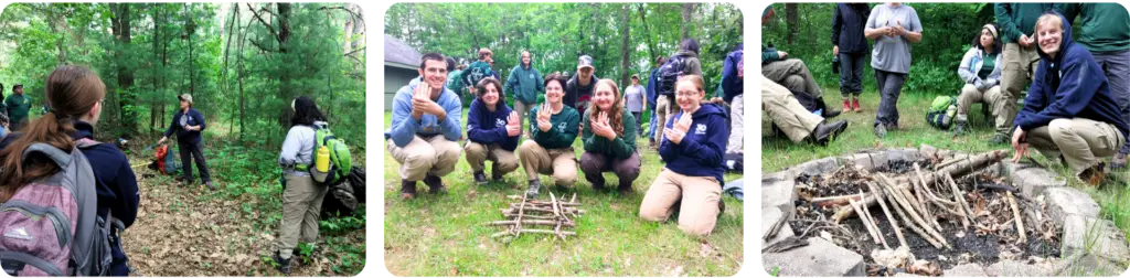 2024 WisCorps Crew Program Leave No Trace Training