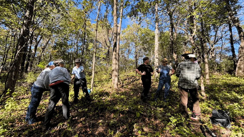 Group performing Leave No Trace Theater