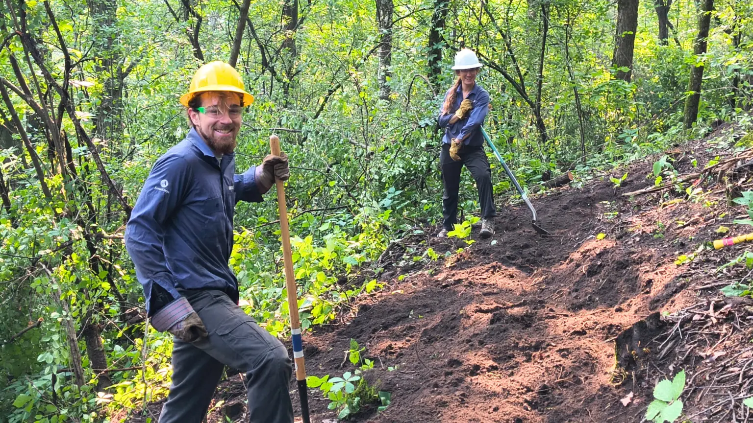 WisCorps Trail Restoration Work in Wisconsin